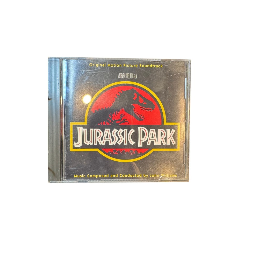 MCA Jurassic Park Soundtrack CD Black Red